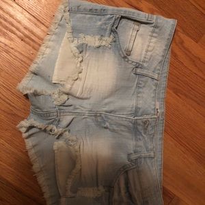 Jean shorts